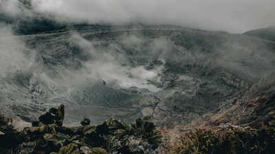 矿山山景